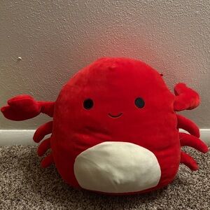 Squishmallows Red Crab Plush